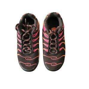Nike Air Max Plus PS - Black,pink And Orange Size 11 C